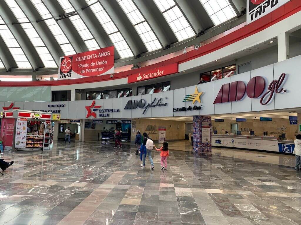 How to buy bus tickets in Mexico – ADO ticket booth